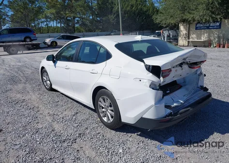 2025 Toyota Camry Le from USA, damaged, VIN 4T1DAACK6SU547783